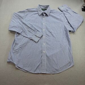seven 26 dress shirt Seven/26 White Long Sleeve Button Up Dress Shirt Mens Size 16-16.5